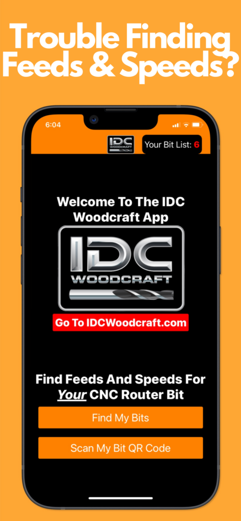 idc woodcraft app screenshot