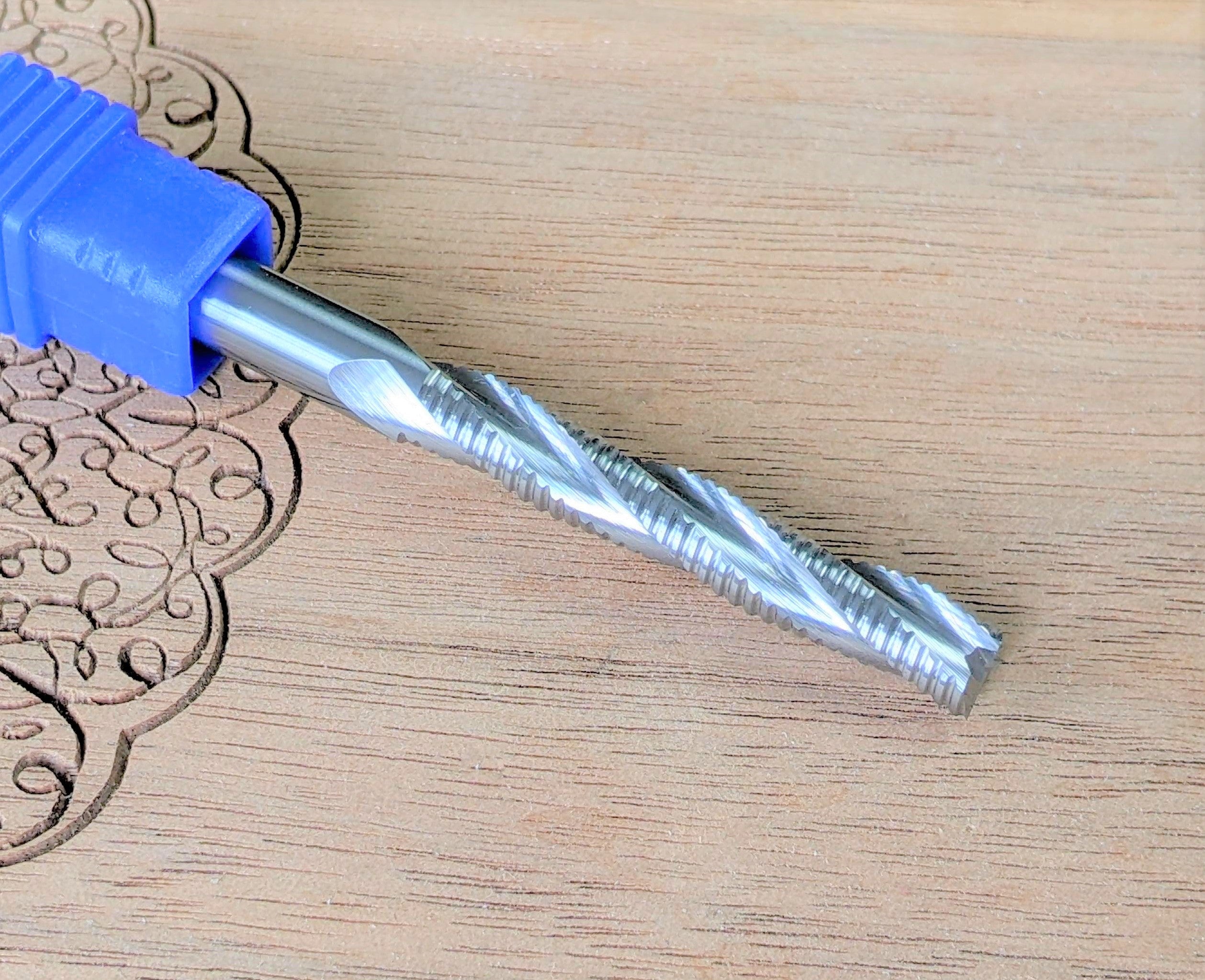 idc woodcraft 1/4" roughing bit for cnc routers