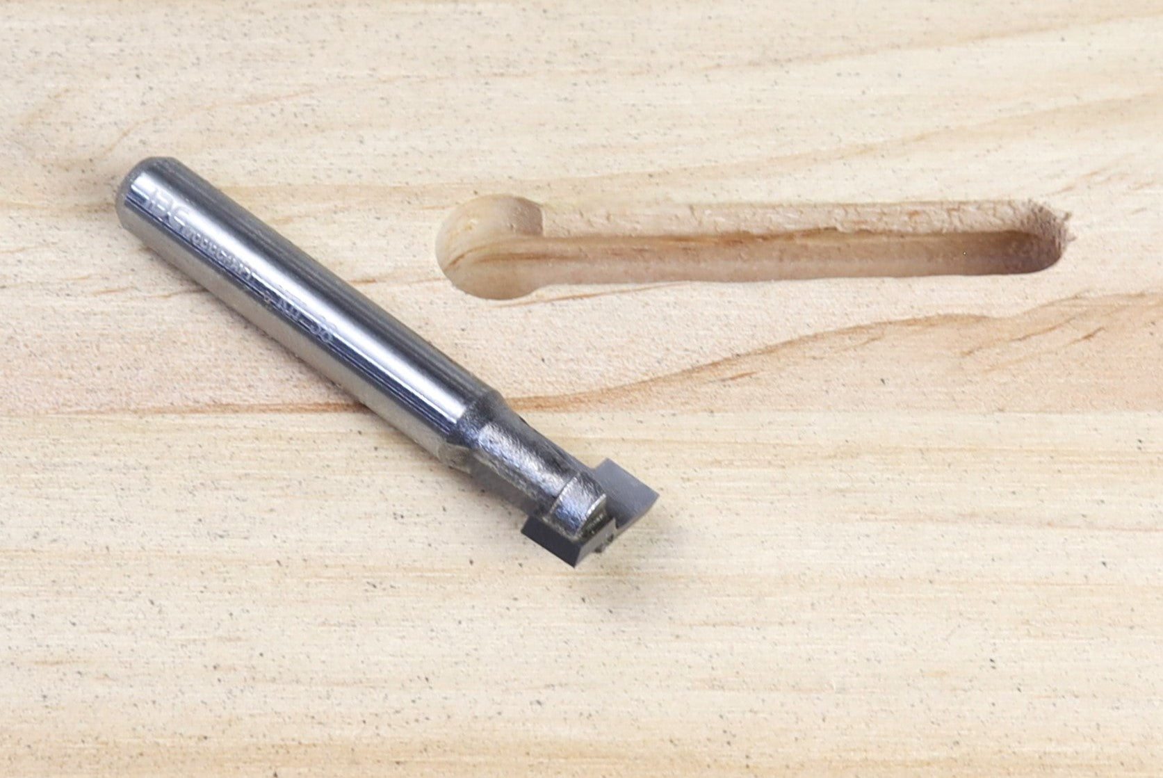 3/8 Keyhole T-Slot Router Bit for CNC Routers, 1/4 Shank