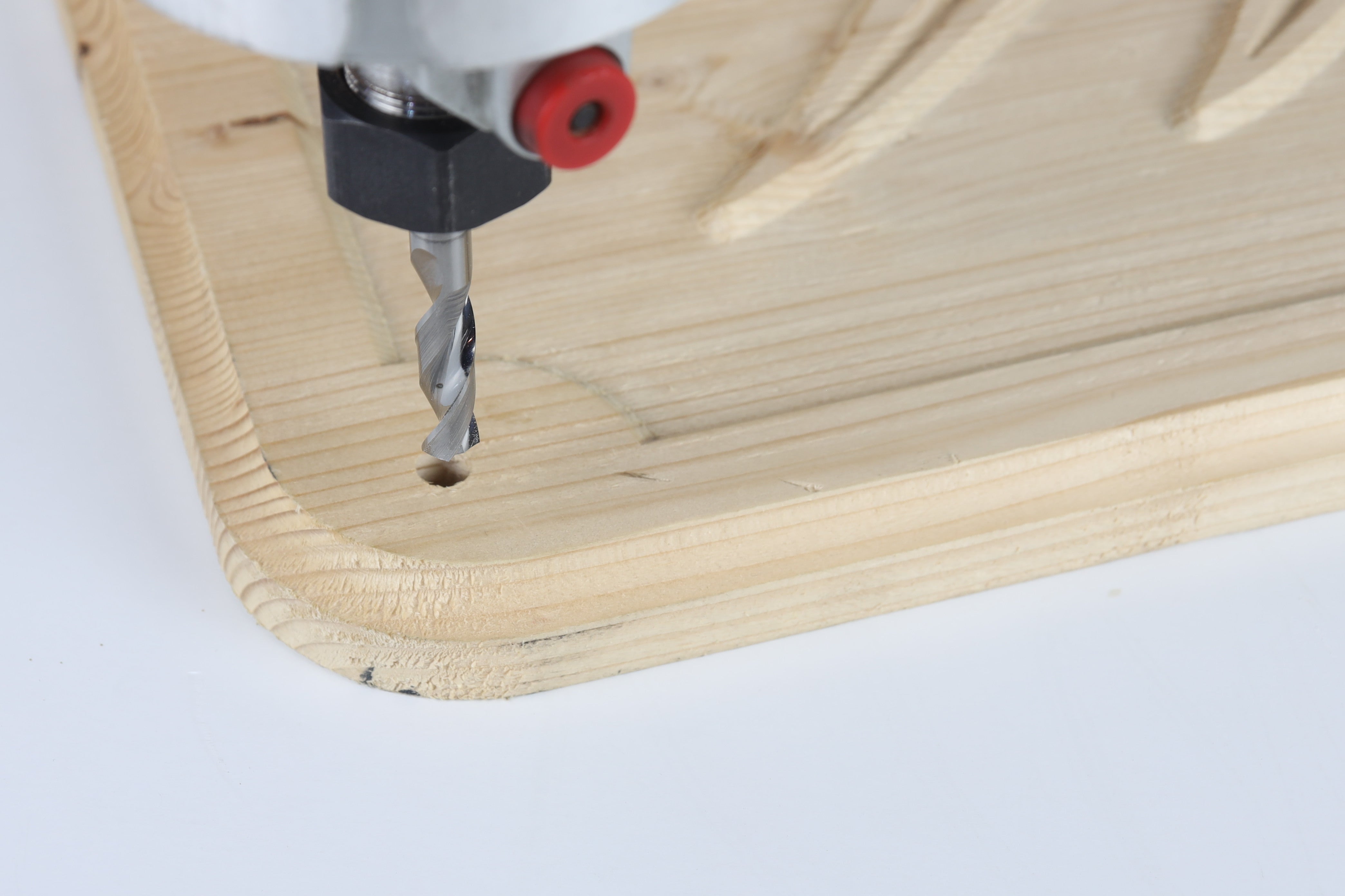 Extreme-Performance 1/4" Drill Bit for CNC Routers, 1/4" Shank