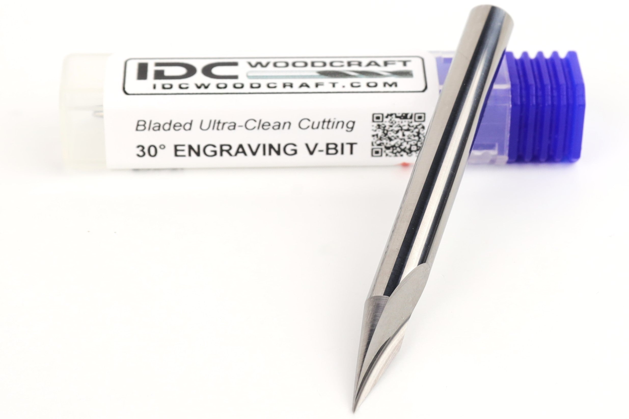 30 Degree EXTREME DETAIL V-bit Bit for CNC Routers, 1/4 Shank