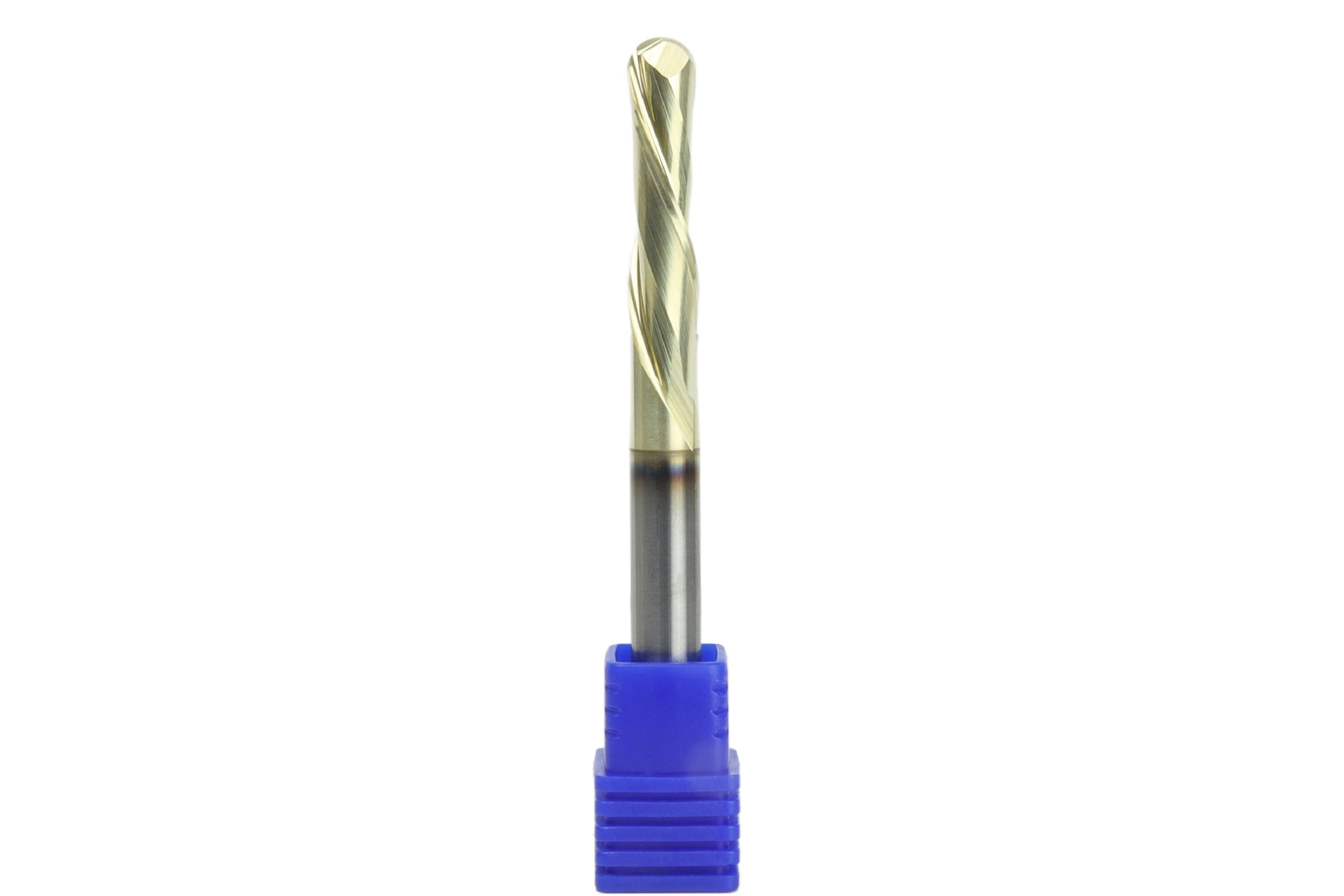 1/4 Down-Cut Ball Nose Endmill, 1/4 Shank w/ FREE Marble Maze File