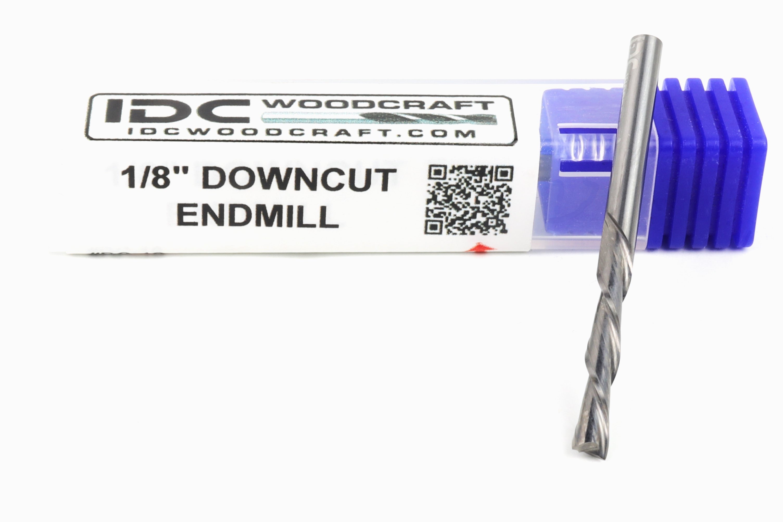 1/8 Down Cut Endmill Bit For CNC Routers, 1/8 Shank