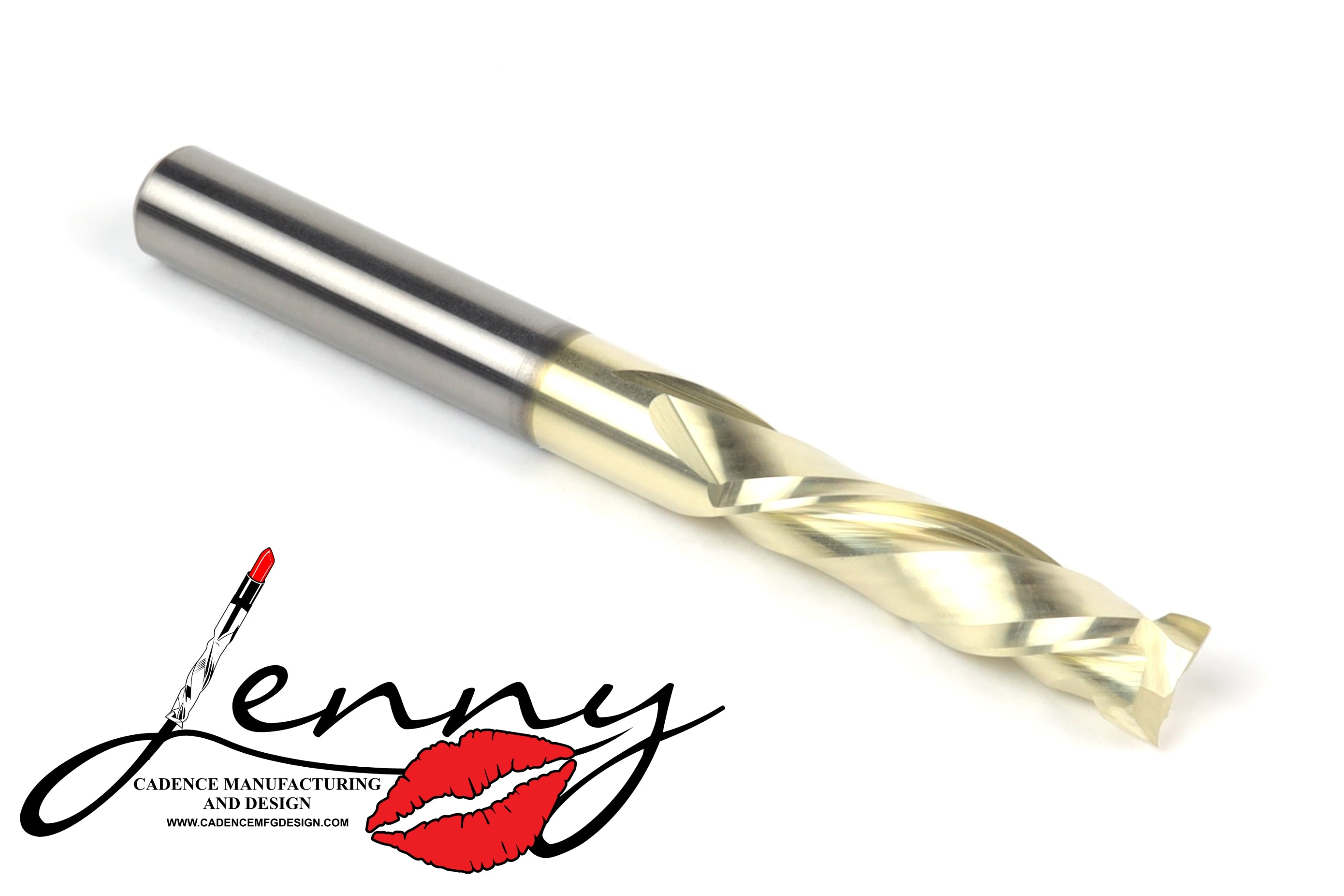 "Jenny" 1/4" Compression Bit for CNC Routers, 1/4" Shank