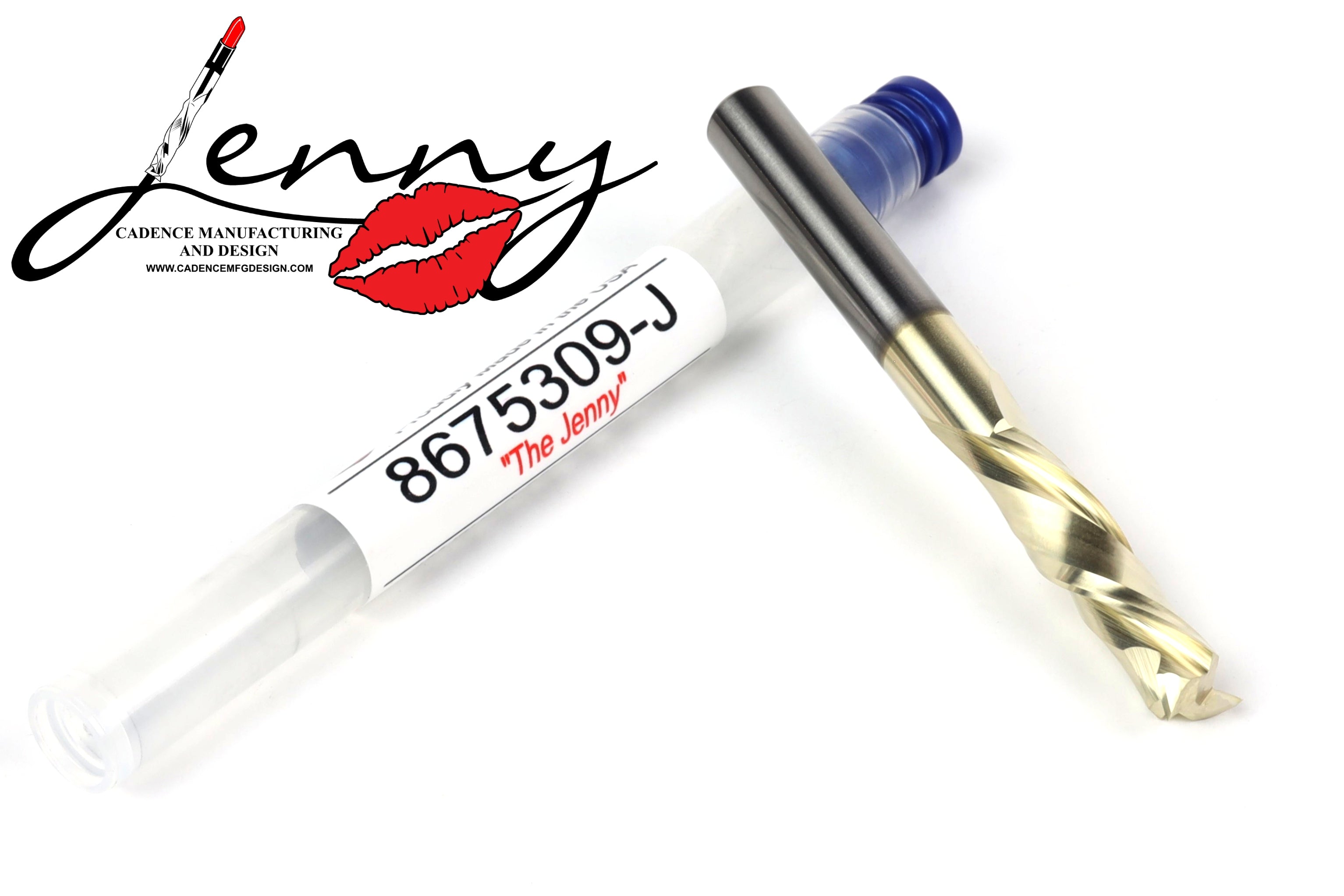 "Jenny" 1/4" Compression Bit for CNC Routers, 1/4" Shank