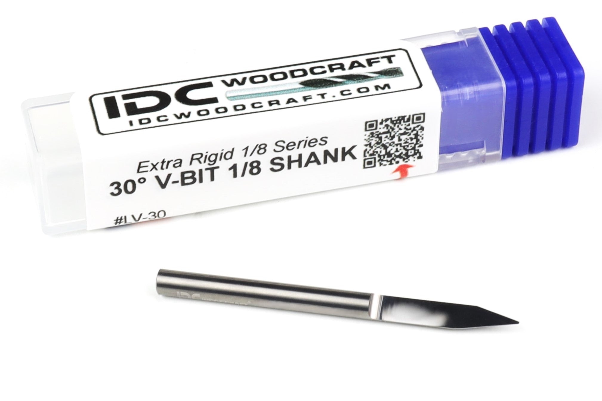 Deluxe 1/8 Shank 30 Degree Engraving V-Bit for CNC Routers
