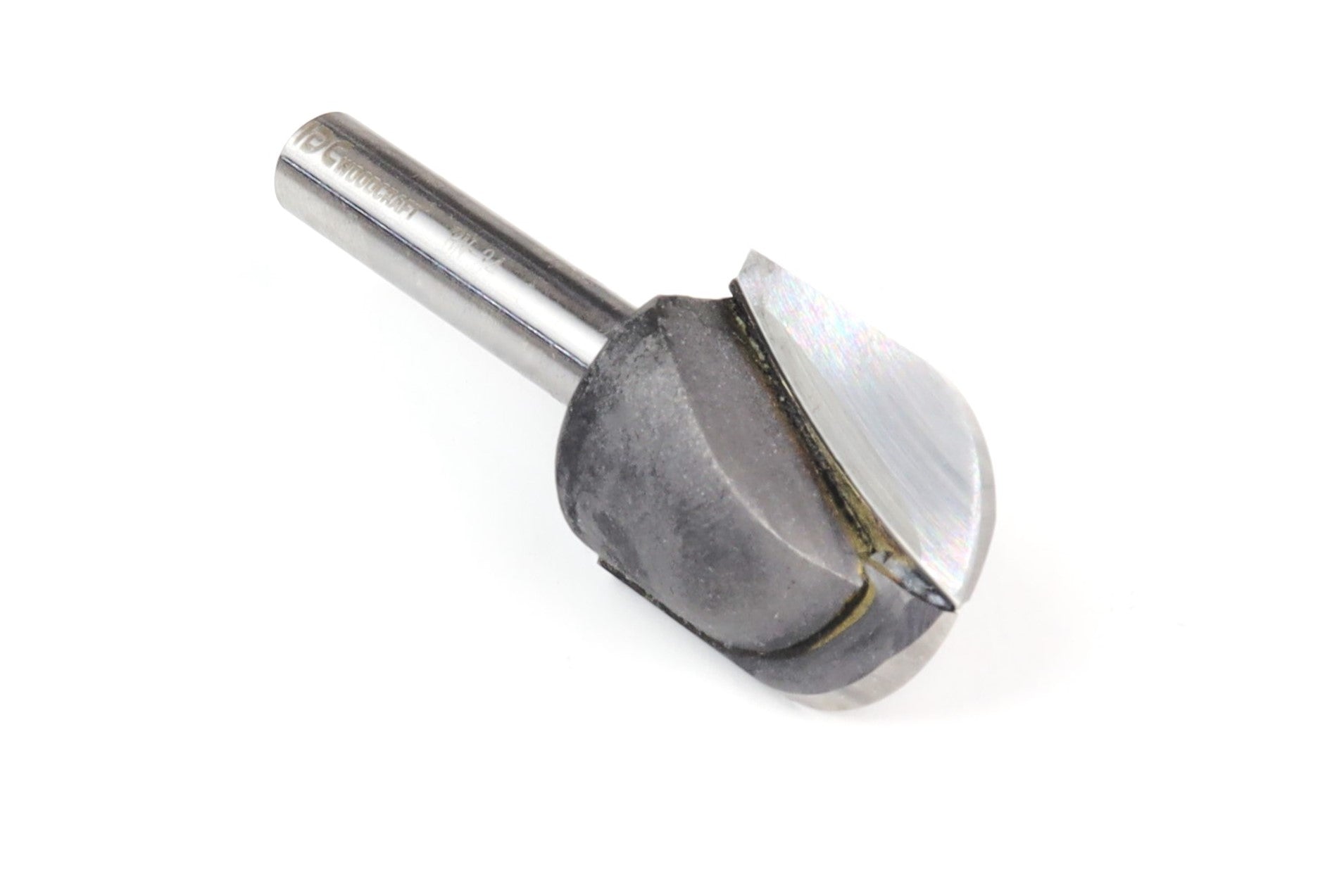 3/4" Ball Nose CNC Router Bit, Cutting Board Juice Groove Bit 1/4" Shank