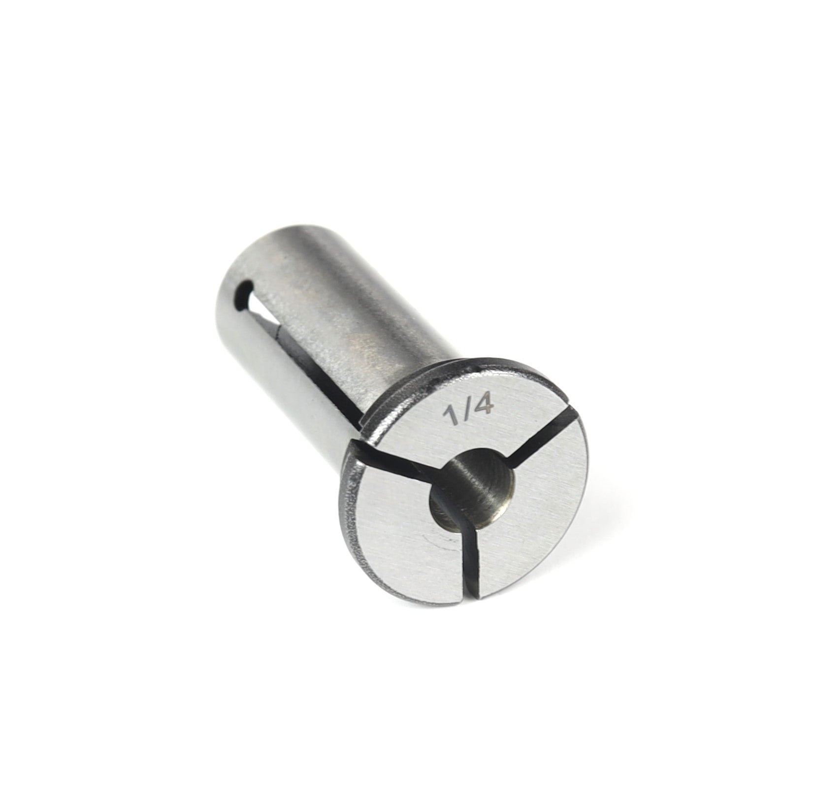 High-Precision 1/2-1/4 Collet Adaptor for 1/2" Shank CNC Routers