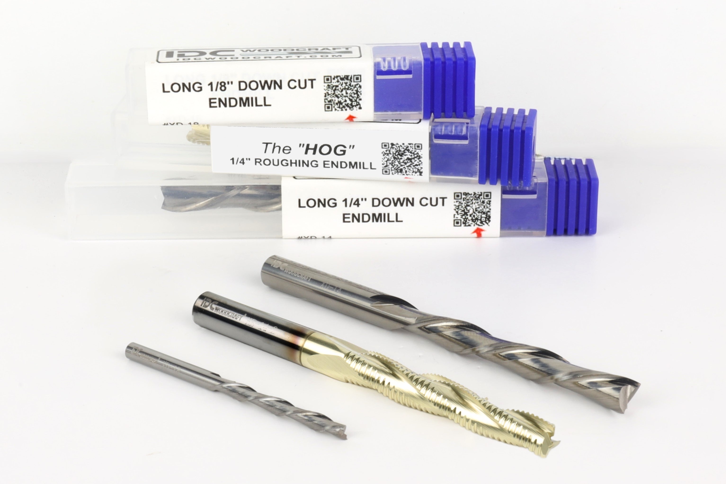 CNC Bits For Guitar Making Extended Length CNC Router Bit Set