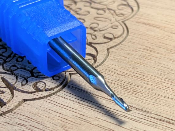 1/16" carbide down cut endmill for cnc routers