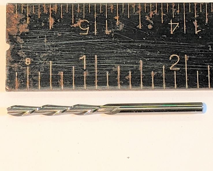 1/8" extended downcut carbide endmill by idc woodcraft for deep pockets