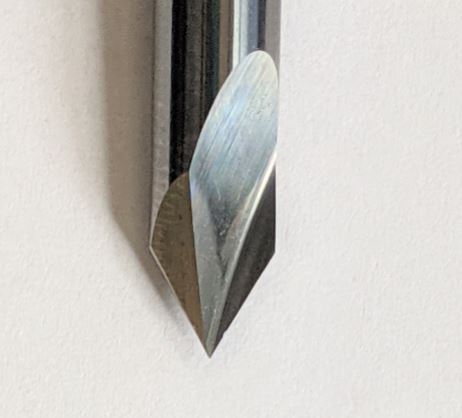 60 degree v bit for fine detail by idc woodcraft