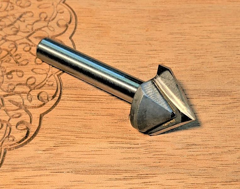 90 degree wide body v bit for cnc routers