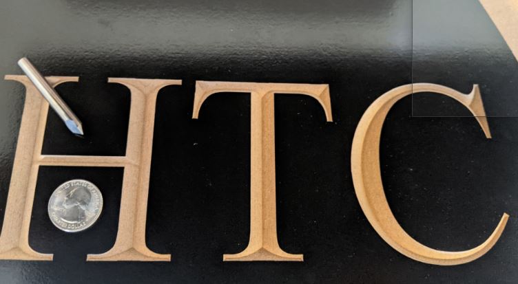 90 degree v bit for fine detail by idc woodcraft