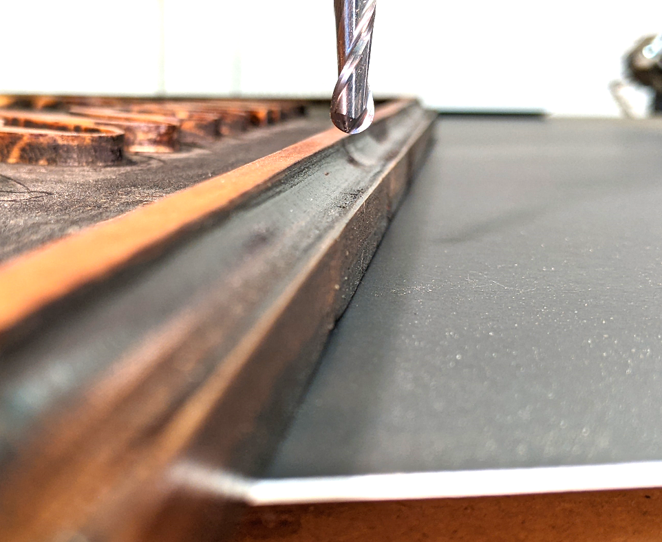1/4" Ball nose endmill for detailed 3d carving on cnc router