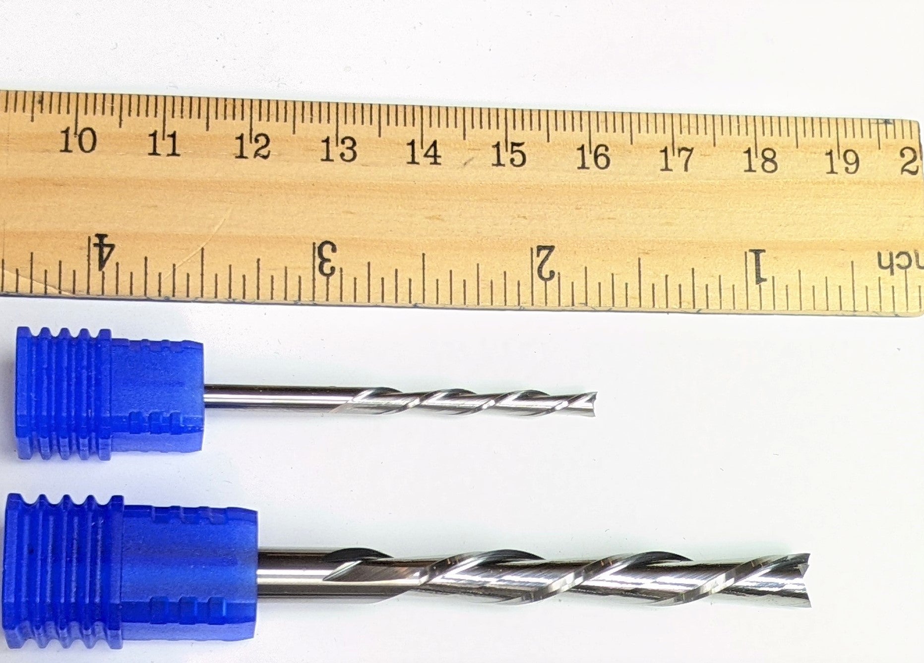 extra long 1/4" end mill set for guitar making with a cnc router