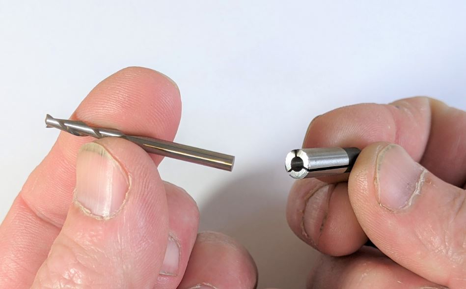 1/4 to 1/8 Reducer Collet Adapter for CNC Routers