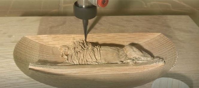 high detail tapered ball nose cnc router bit for 3d carving