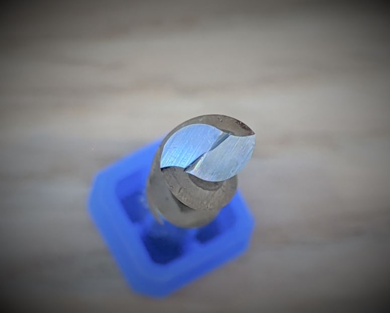 1/4" down cut bit for cnc routers by idc woodcraft