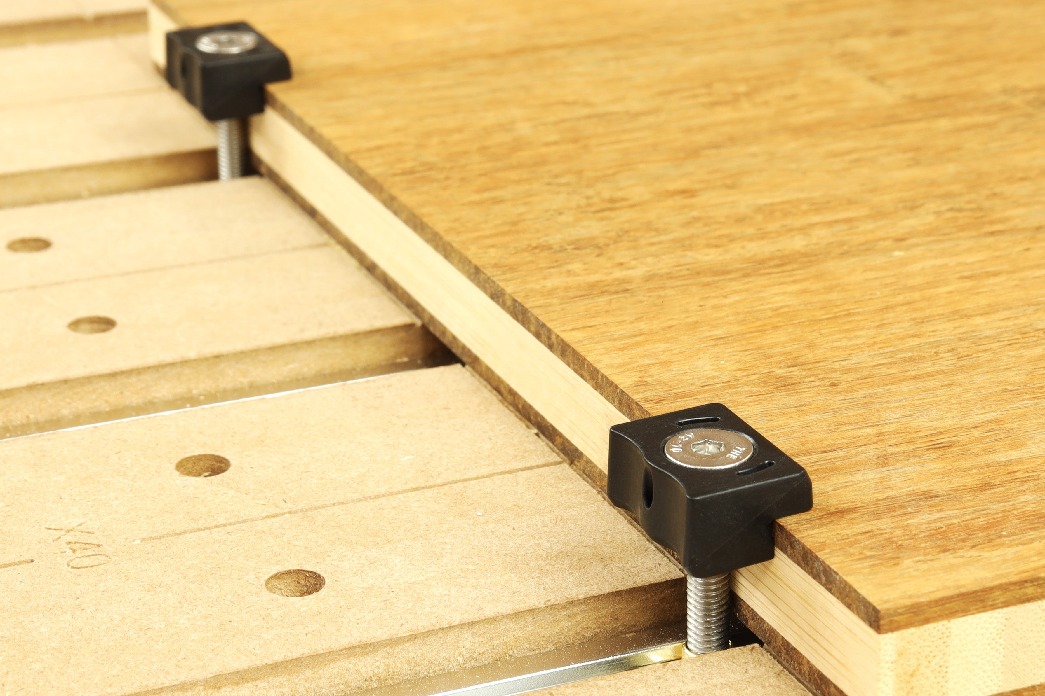 EdgeHugger™ Clamp Kit - Ultra-Low Profile CNC T-Track Workholding System