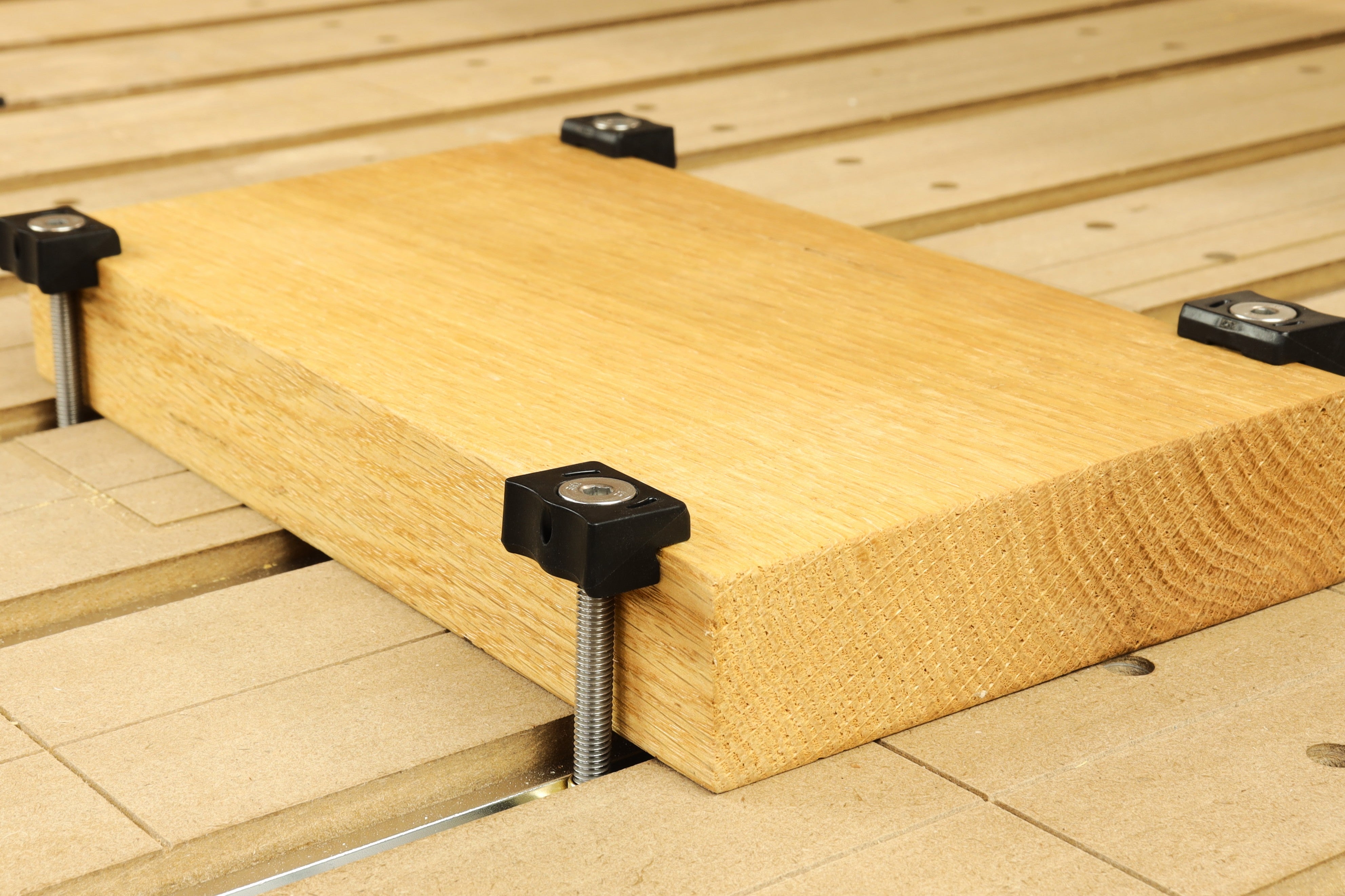 EdgeHugger™ Clamp Kit - Ultra-Low Profile CNC T-Track Workholding System