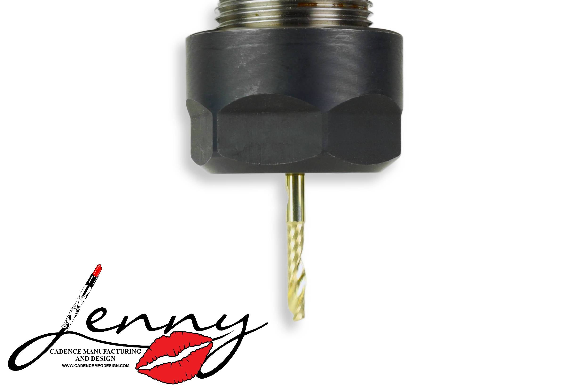 "Oh, Jenny" 1/8" OFlute Endmill for CNC Routers, 1/8" Shank