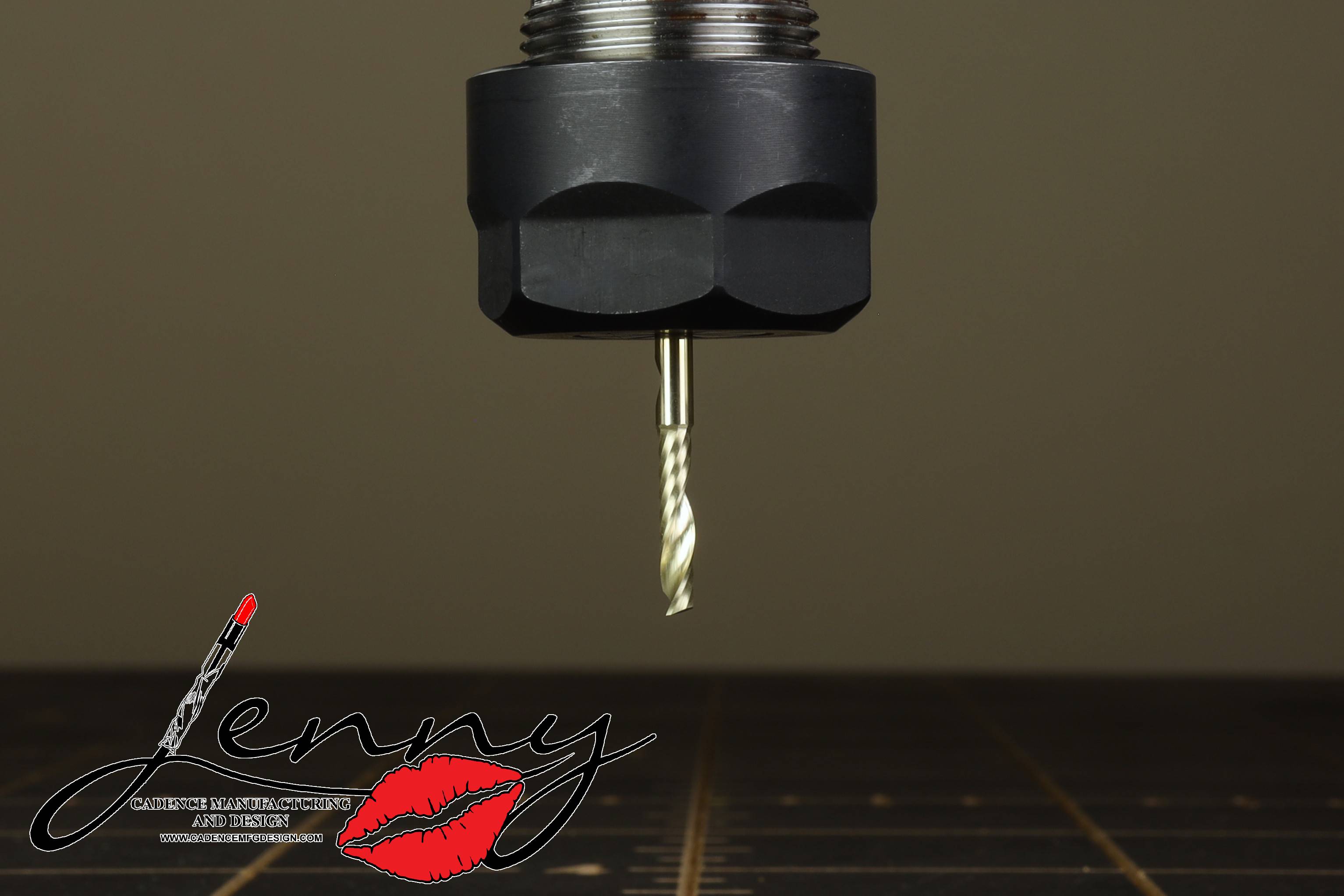 "Oh, Jenny" 1/8" OFlute Endmill for CNC Routers, 1/8" Shank