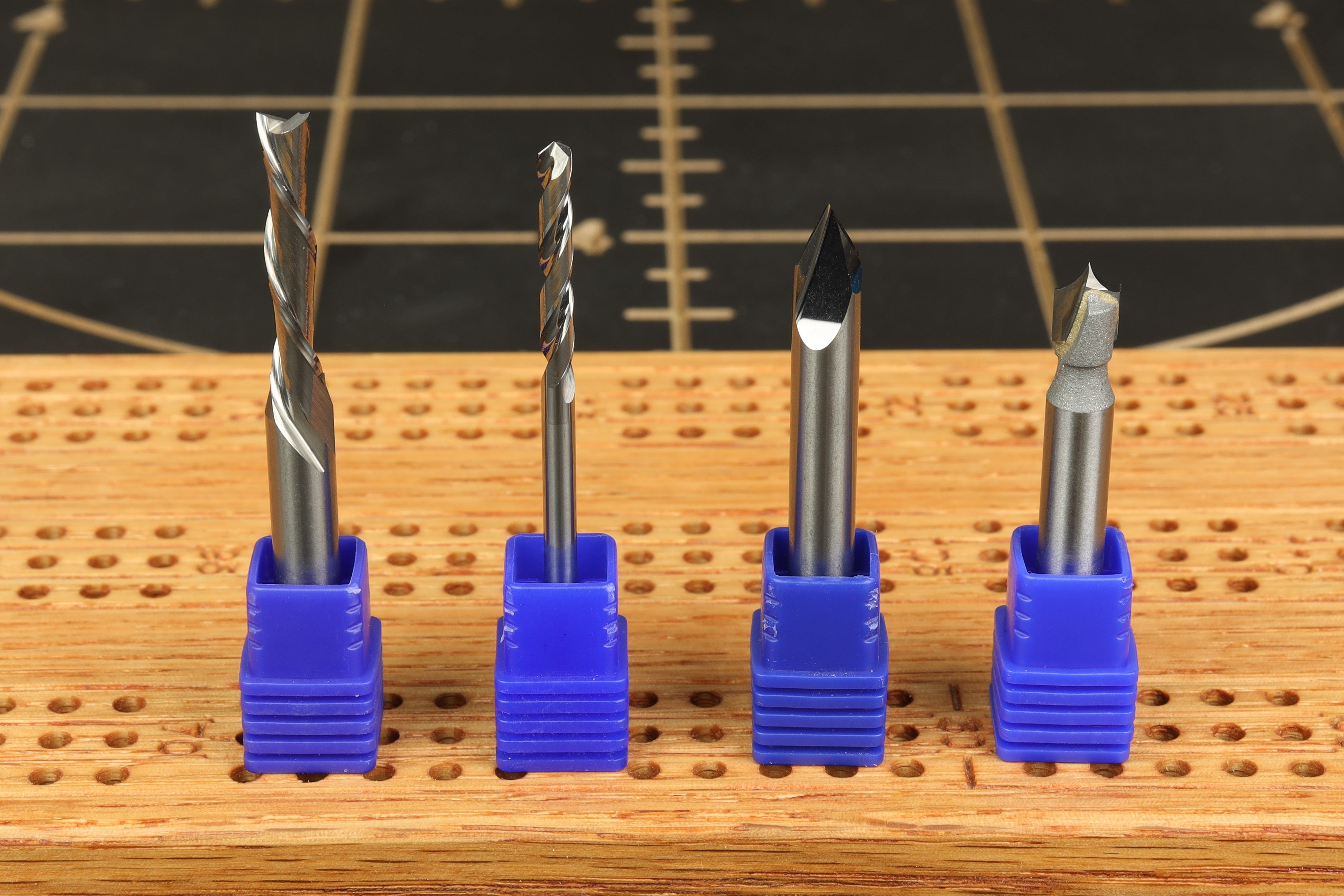 Cribbage Board CNC Router Bit Set - Includes Free Cribbage Board Proje ...