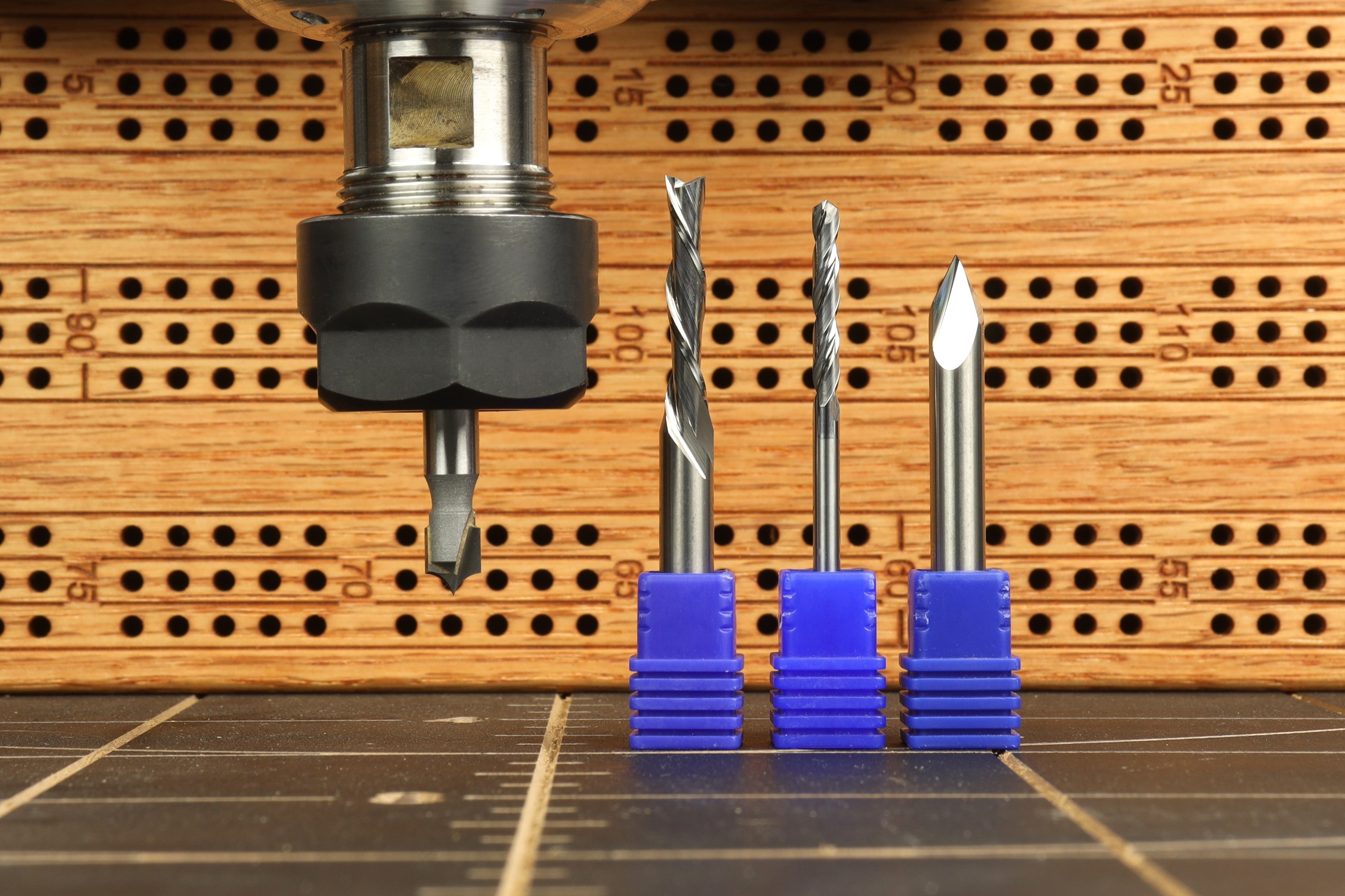 Cribbage Board CNC Router Bit Set - Includes Free Cribbage Board Proje ...