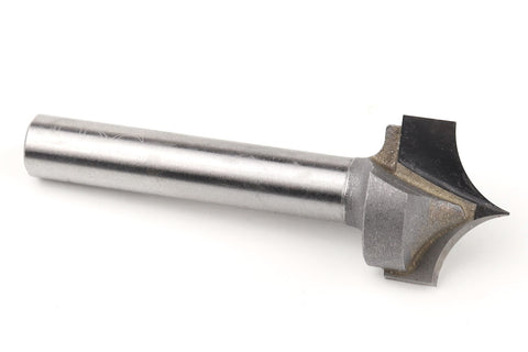 1/4" Radius Round Over Router Bit, 1/4" Shank (Corner/Edge Rounding)