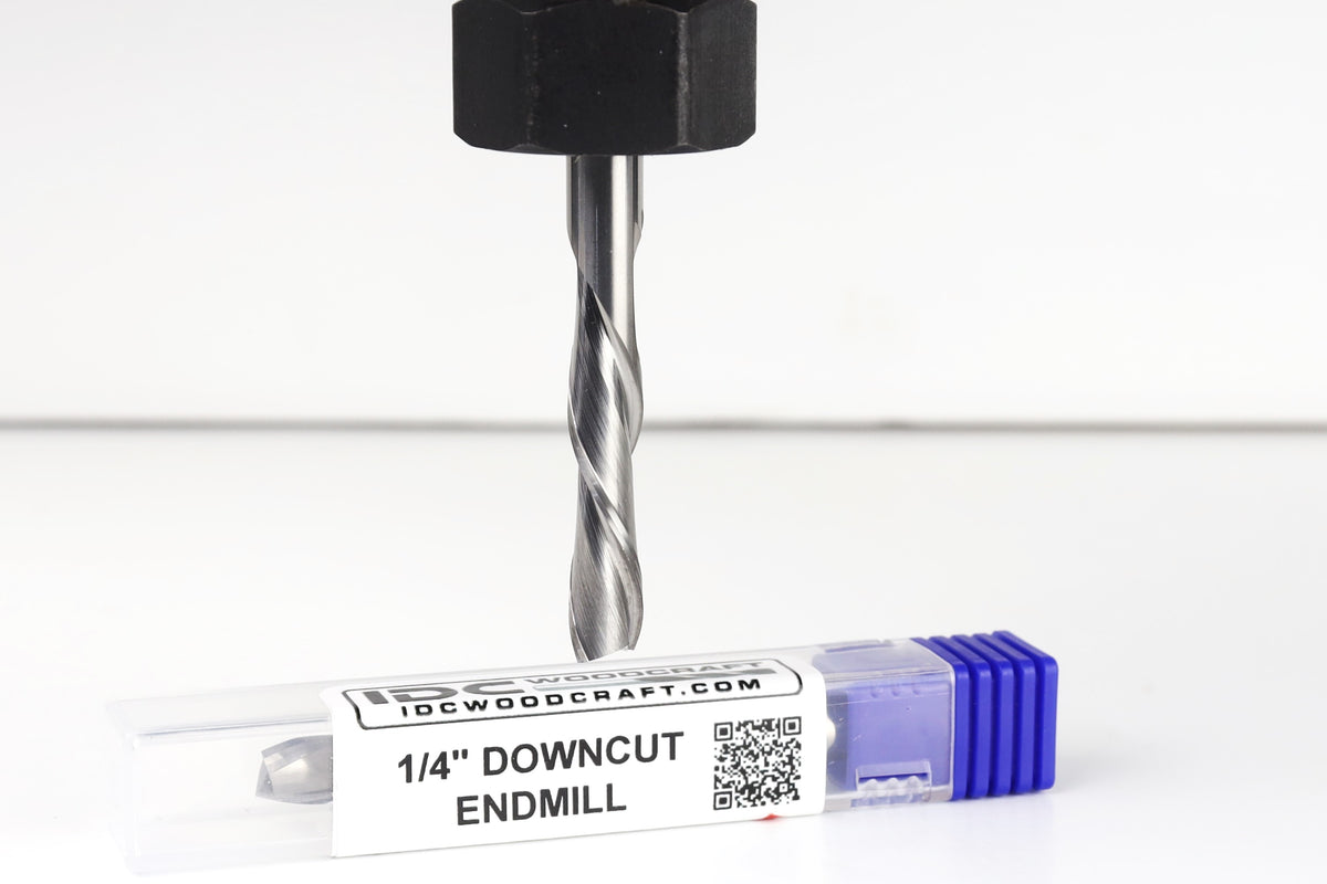 1/4" Downcut Endmill Bit