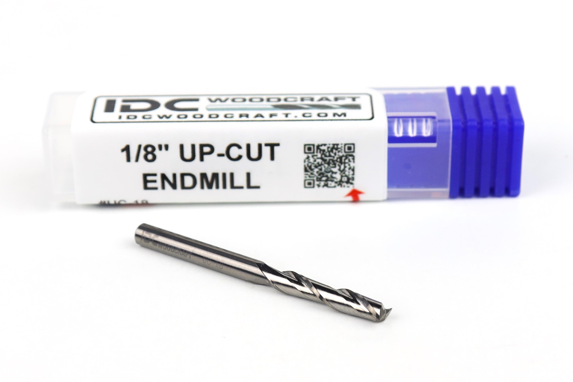 1/8" Up-Cut Endmill Bit (Drilling Capable) For CNC Routers (set of 2)