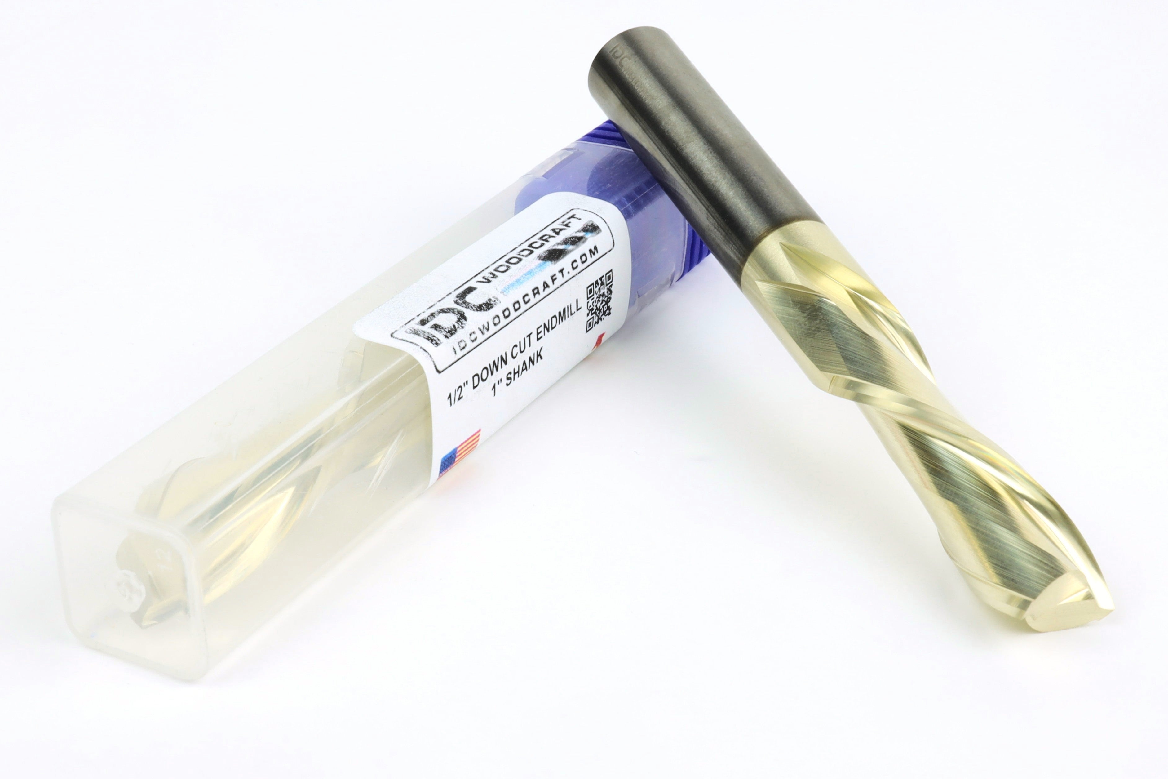 1/2" Down-Cutting Bit Endmill For CNC Routers, 1/2" Shank