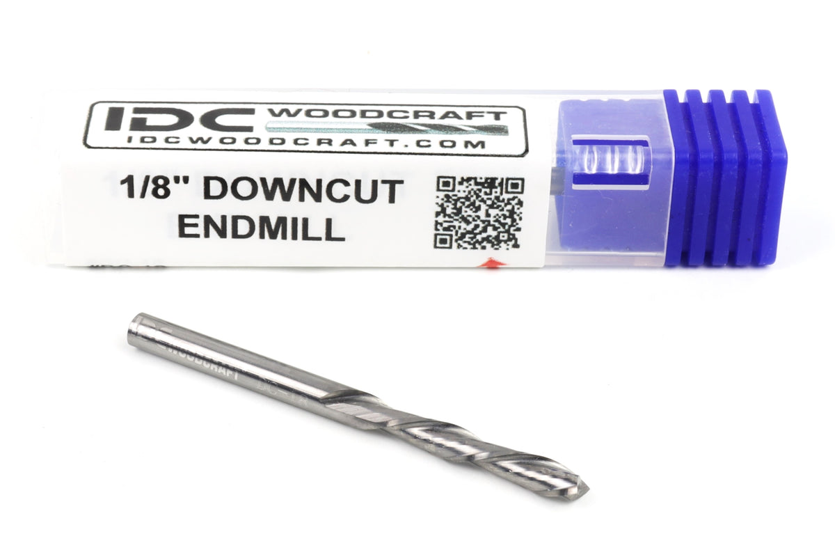 1/8" Downcut Endmill Bit