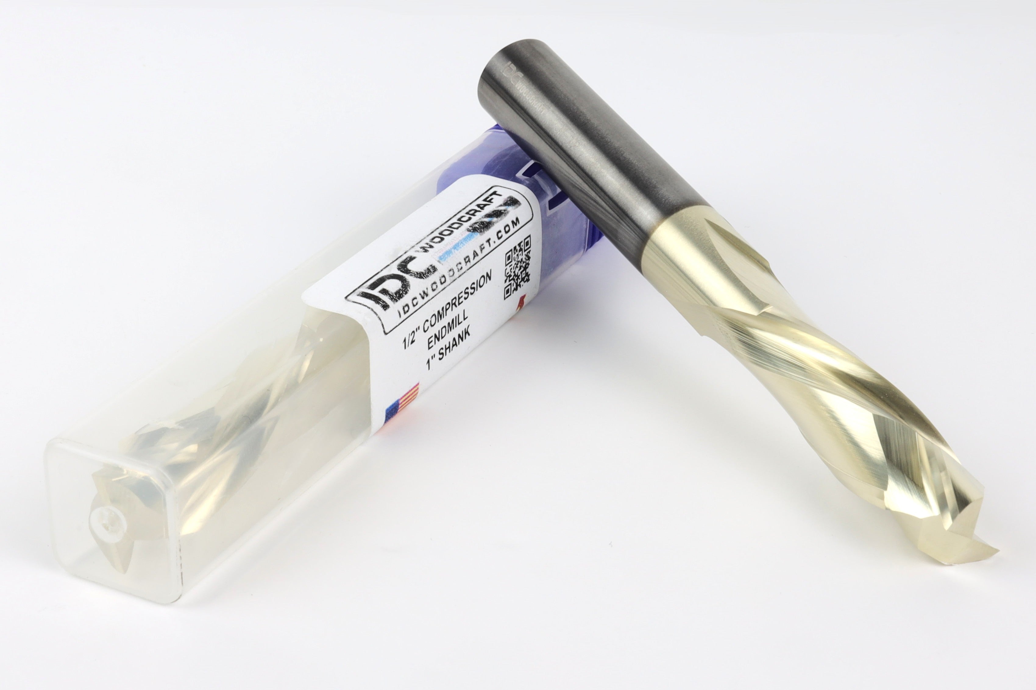 1/2" Compression Bit For CNC Routers, 1/2" Shank
