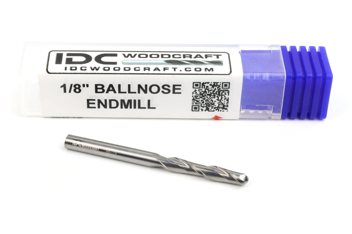 1/8" Ball Nose Endmill Bit for 3D Carving