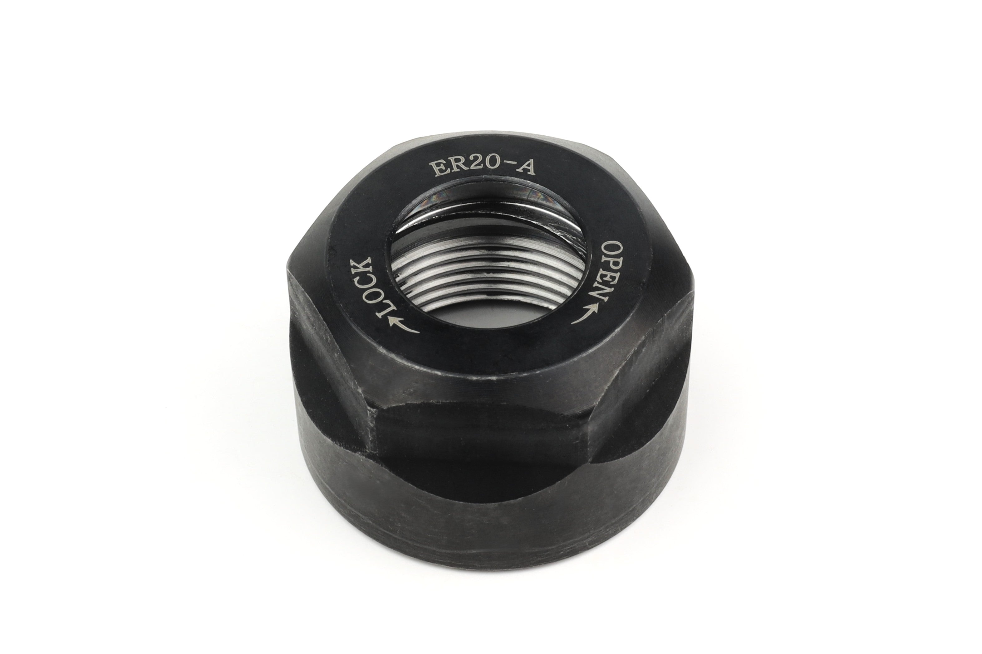 ER-20 Collet Nut, Dynamically Balanced For High-Speed CNC Spindles