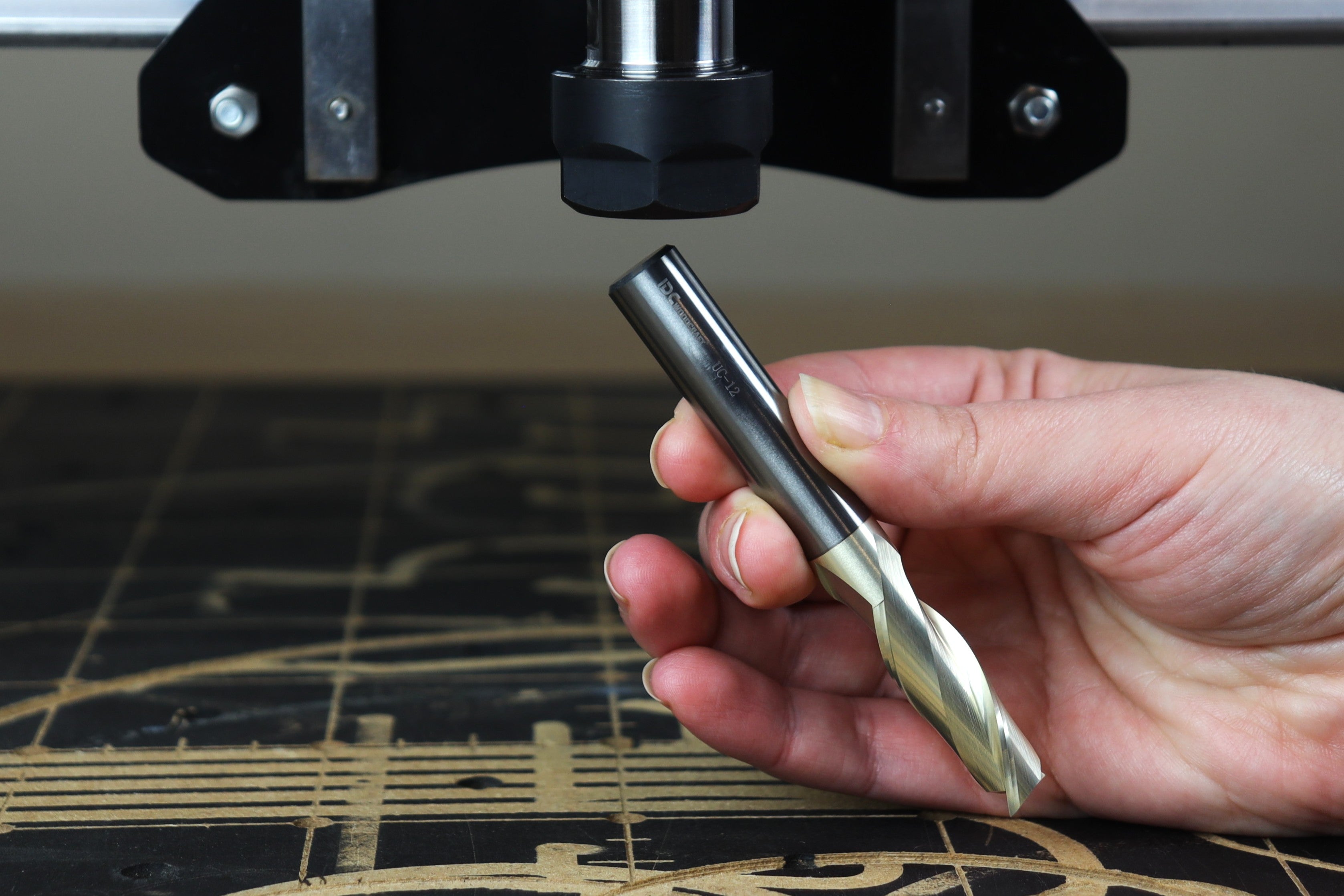 1/2" Up Cut Endmill For CNC Routers, 1/2" Shank