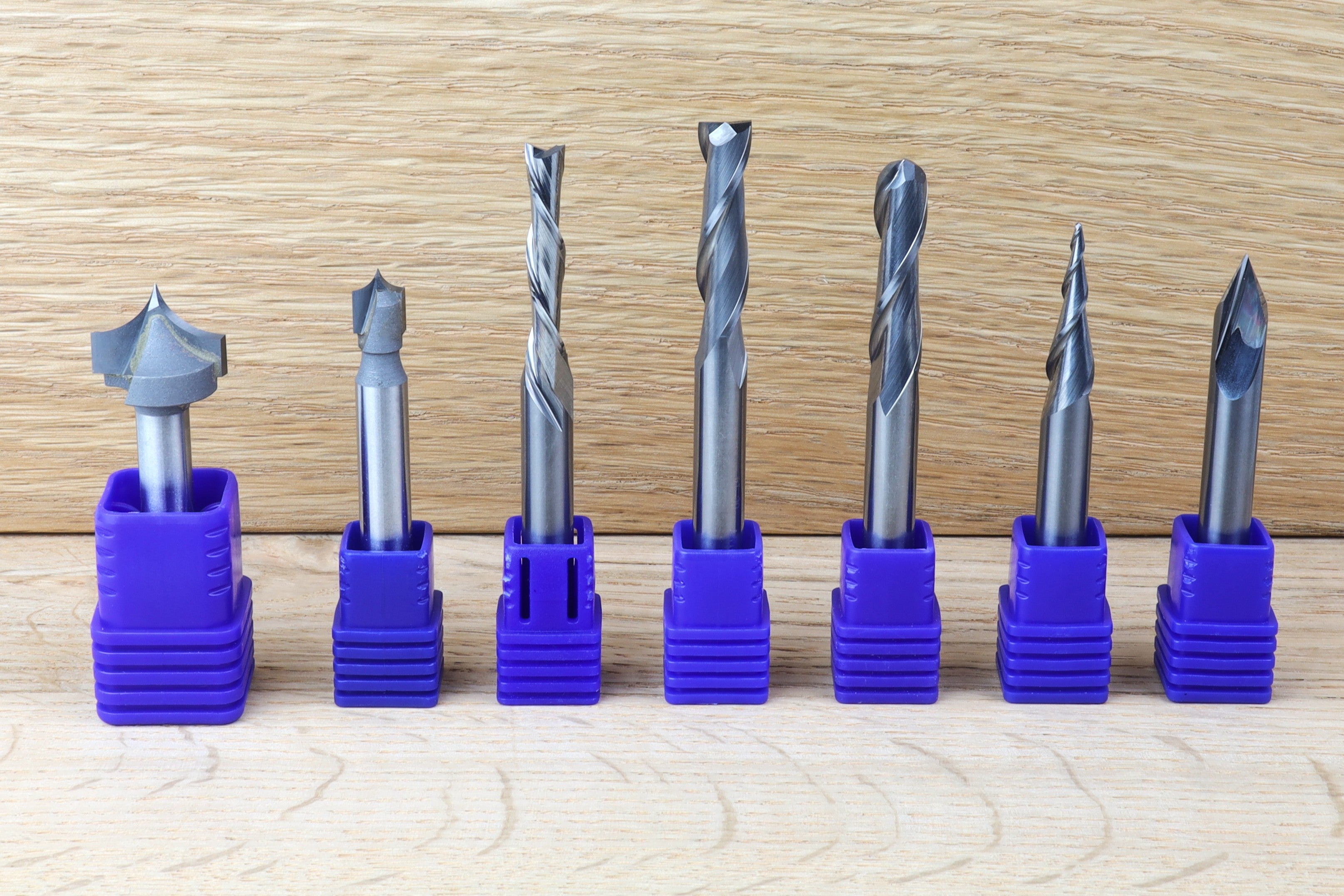 Cnc Router Bit Collection R32 CNC Router Bit Set for Card & Game Piece Holder-Making w/ FREE Design ...