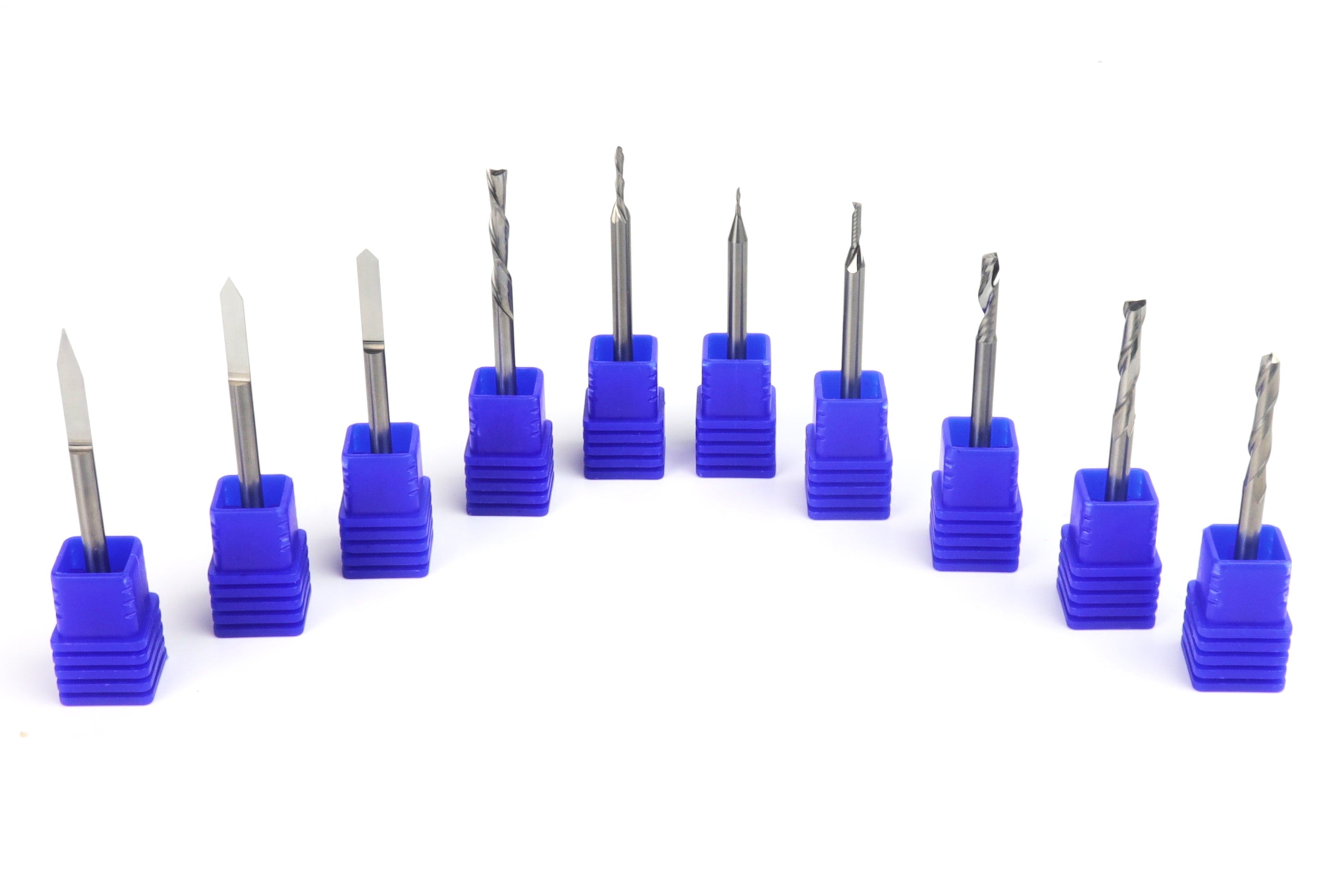 Complete 1/8 Shank CNC Router Bit Set, Deluxe Set