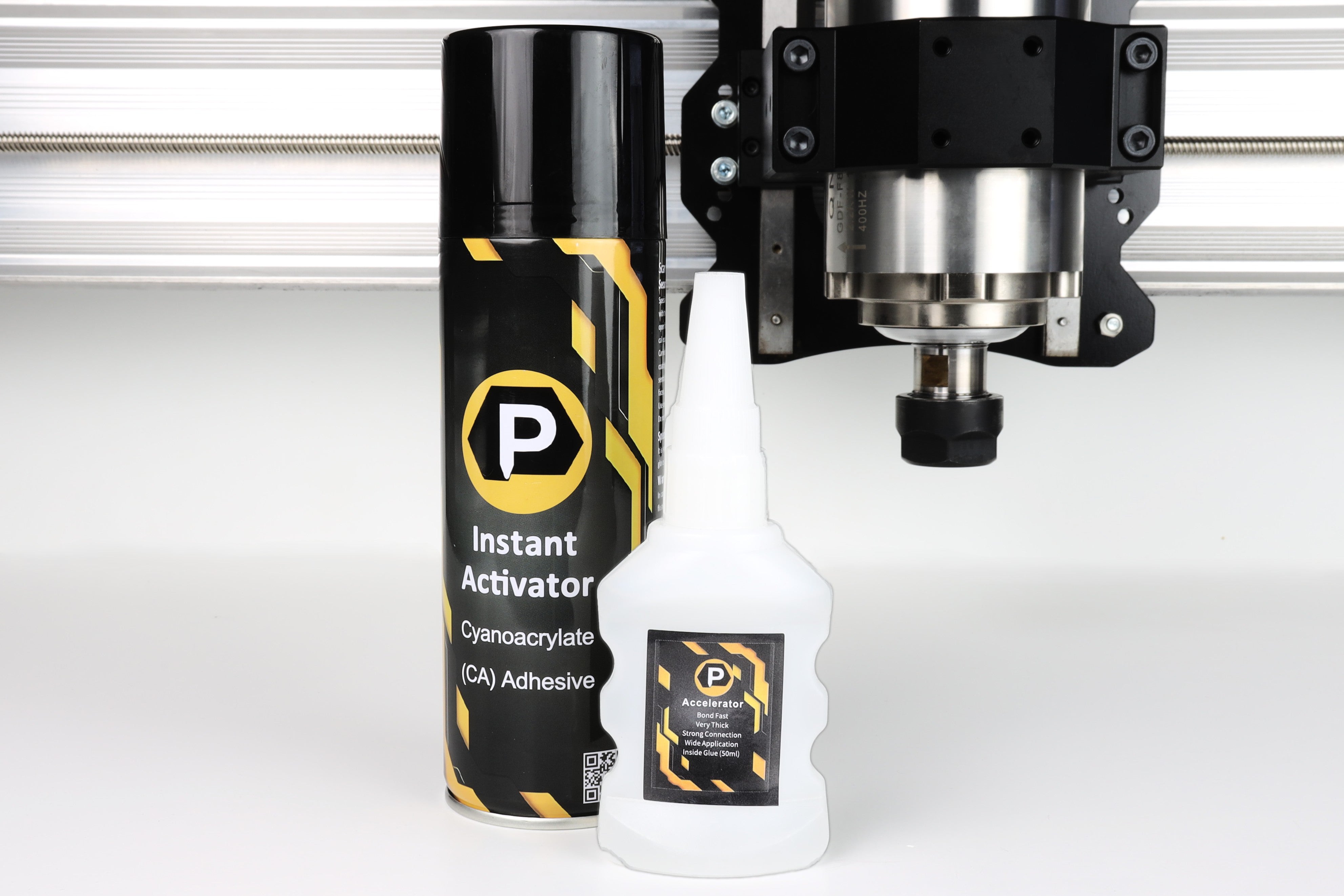 CA Glue for CNC Hold-Down – Premium Thick Formula + Activator (PWN brand)