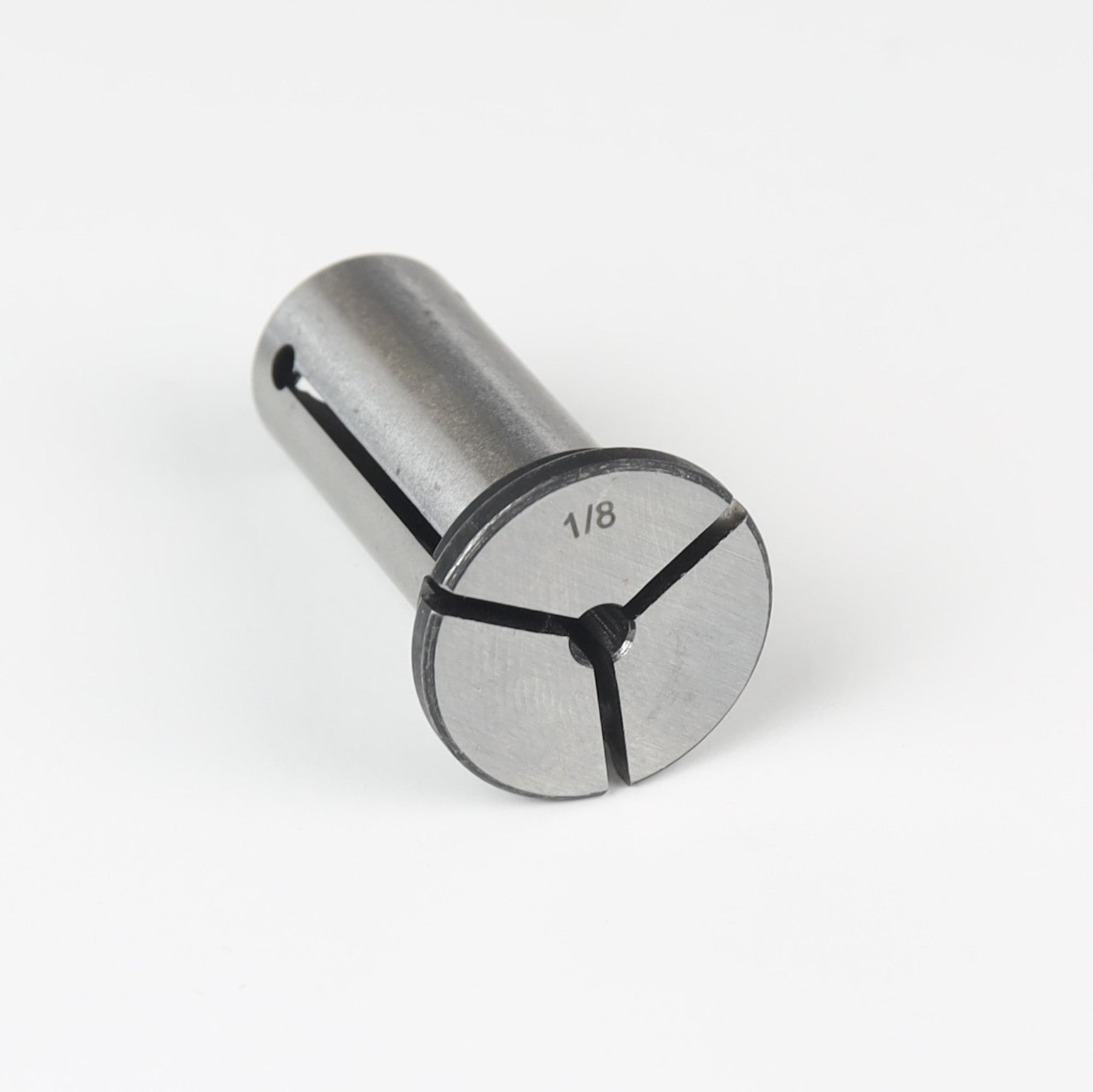 High-Precision 1/2-1/8 Collet Adaptor for 1/2" Shank CNC Routers
