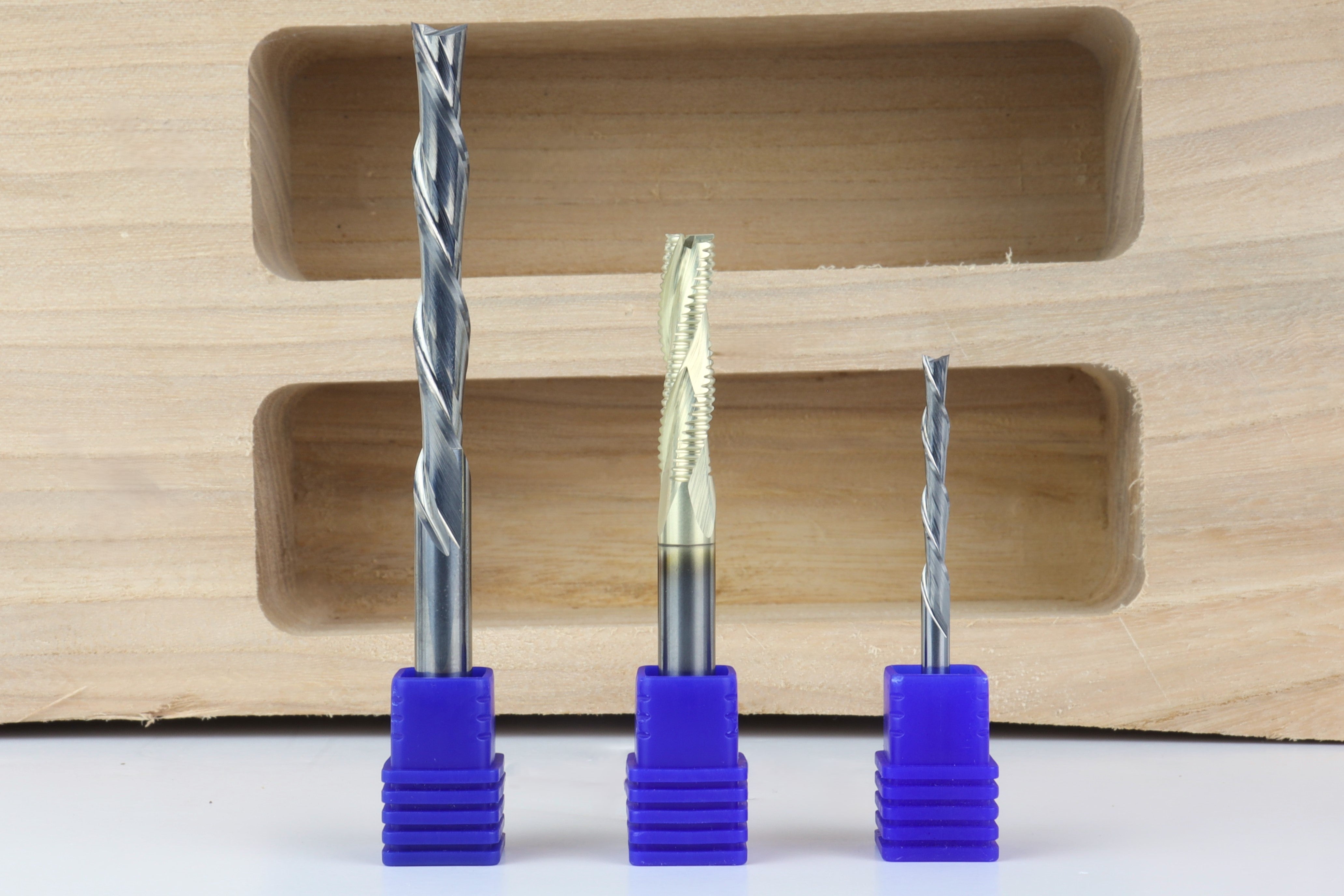 CNC Bits For Guitar Making Extended Length CNC Router Bit Set