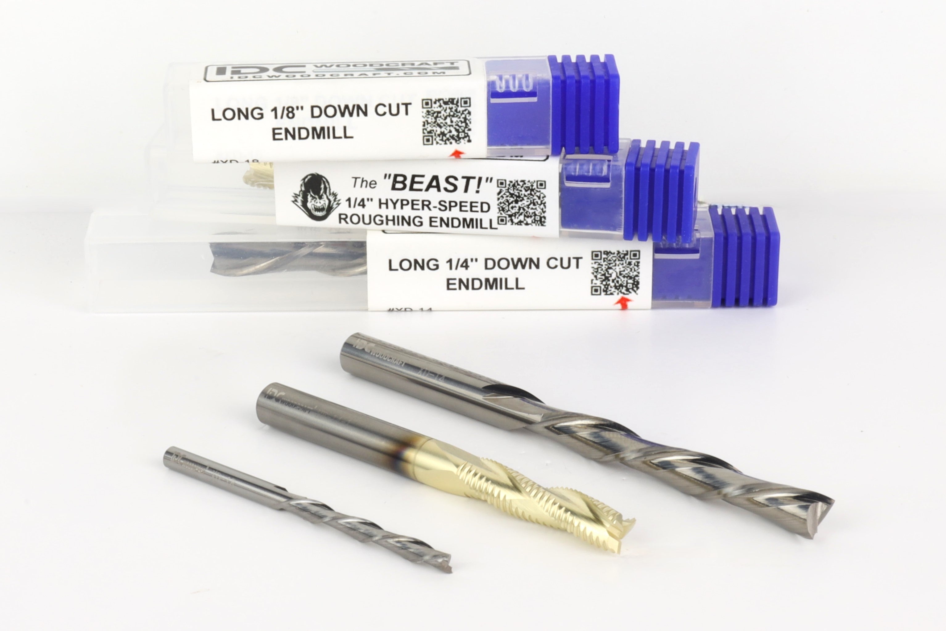 CNC Bits For Guitar Making Extended Length CNC Router Bit Set