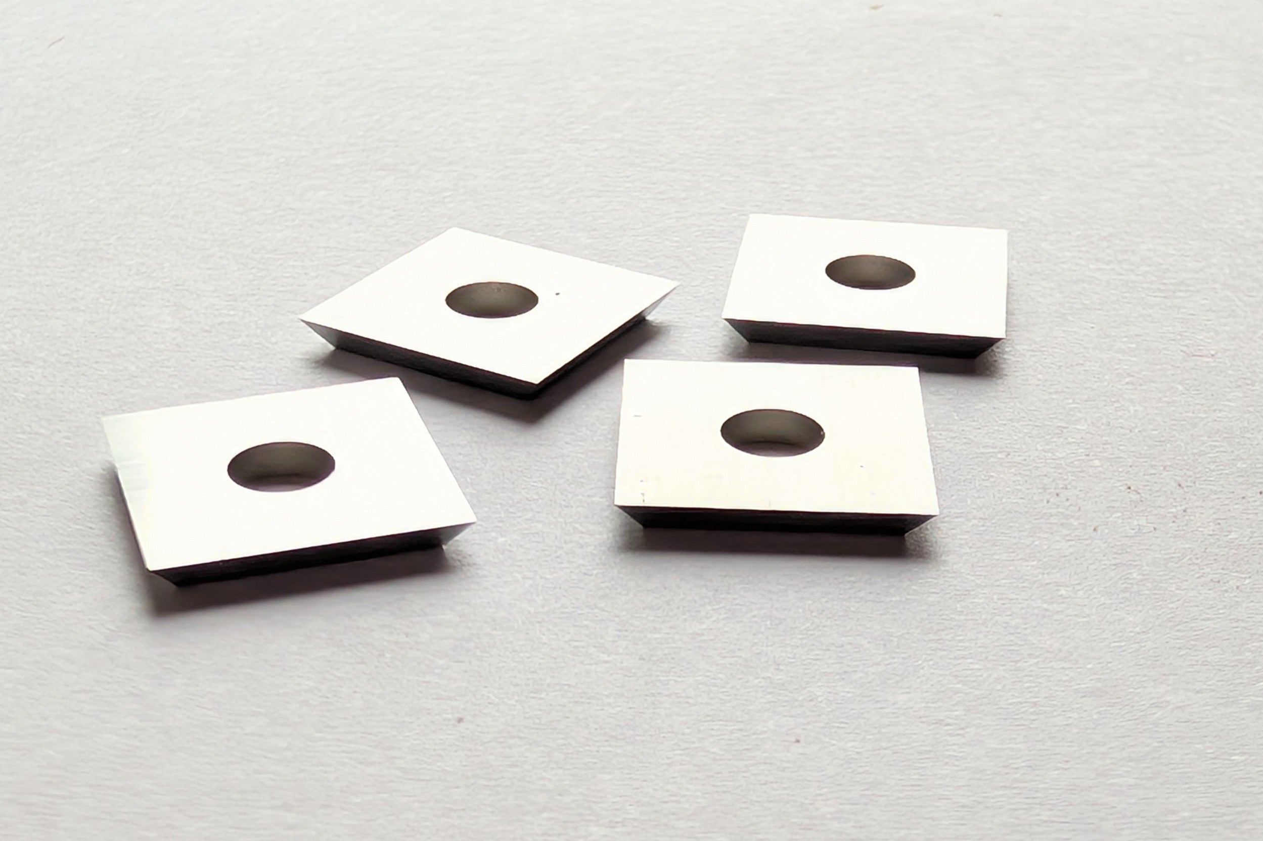 Replacement Carbide Inserts or Fasteners for 1" Insert Surfacing Bit (2 Pack or 10 Pack)