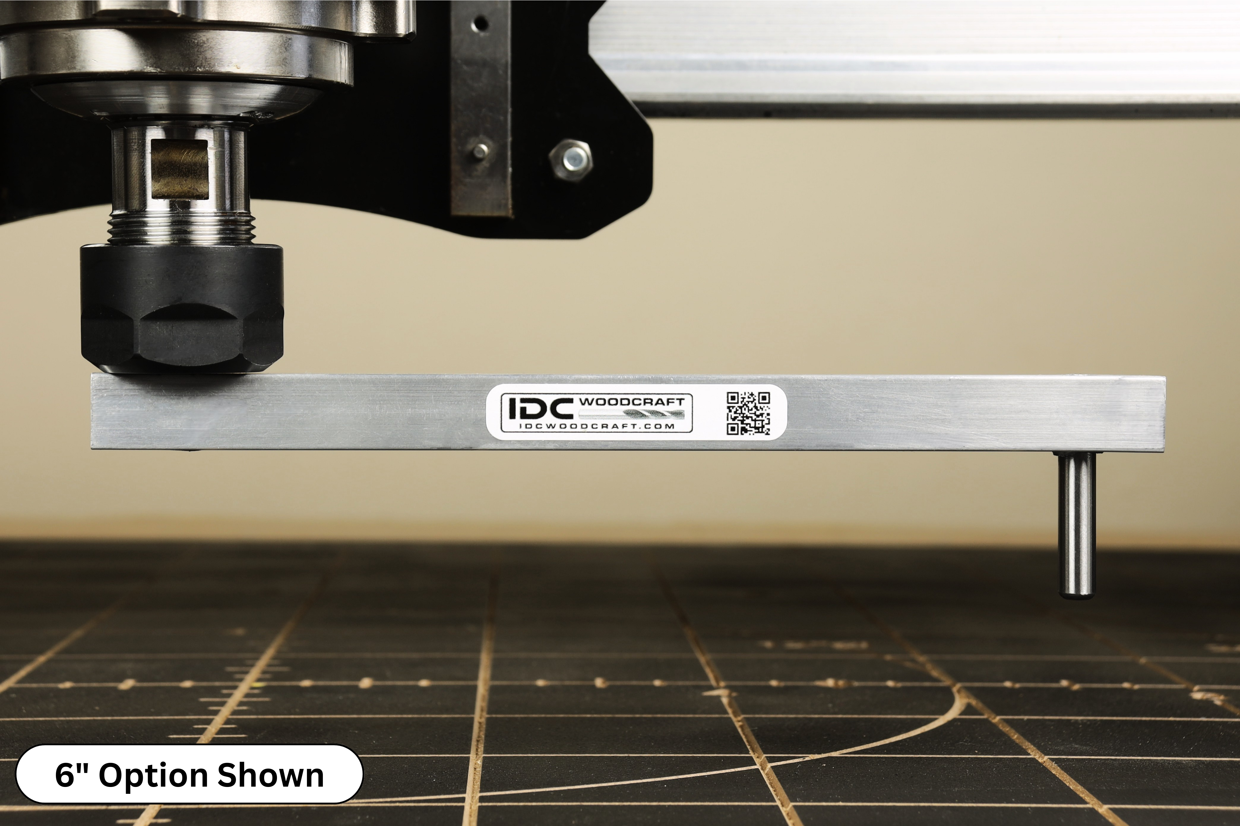 6" or 12″ CNC Router Tram Bar for Benchtop CNC Machines – High Tramming Accuracy & Precision Spindle Alignment Tool