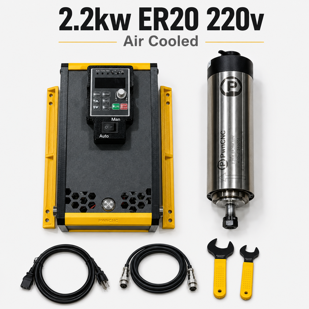 PwnCNC Spindle System – 110V & 220V