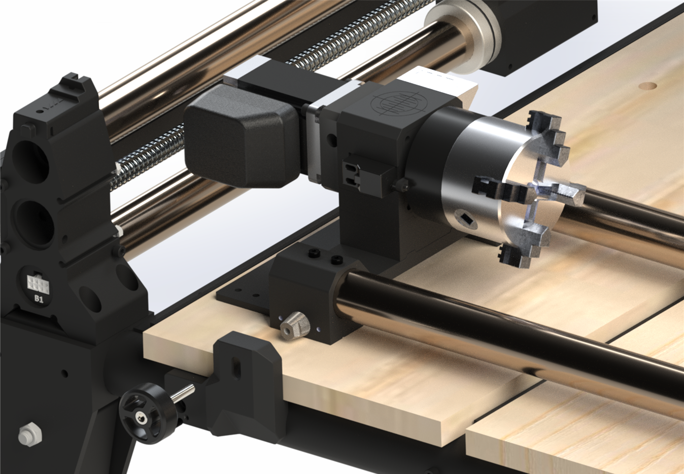 Onefinity CNC Rotary Systems – CNC Rotary Attachments for Cylindrical Carving