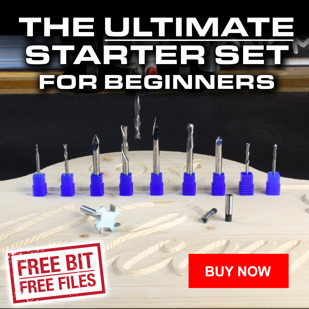 complete router bit starter set by idc woodcraft with free files
