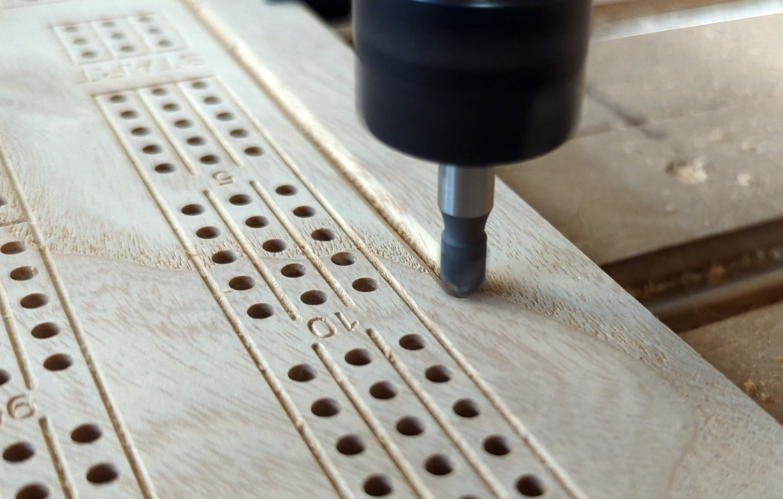 Cribbage Board CNC Router Bit Set – Includes Free Cribbage Board Project